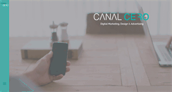 Desktop Screenshot of canalcero.com
